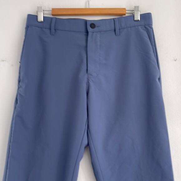 Banana Republic performance flat front slim straight career trouser dress pants - Picture 2 of 7